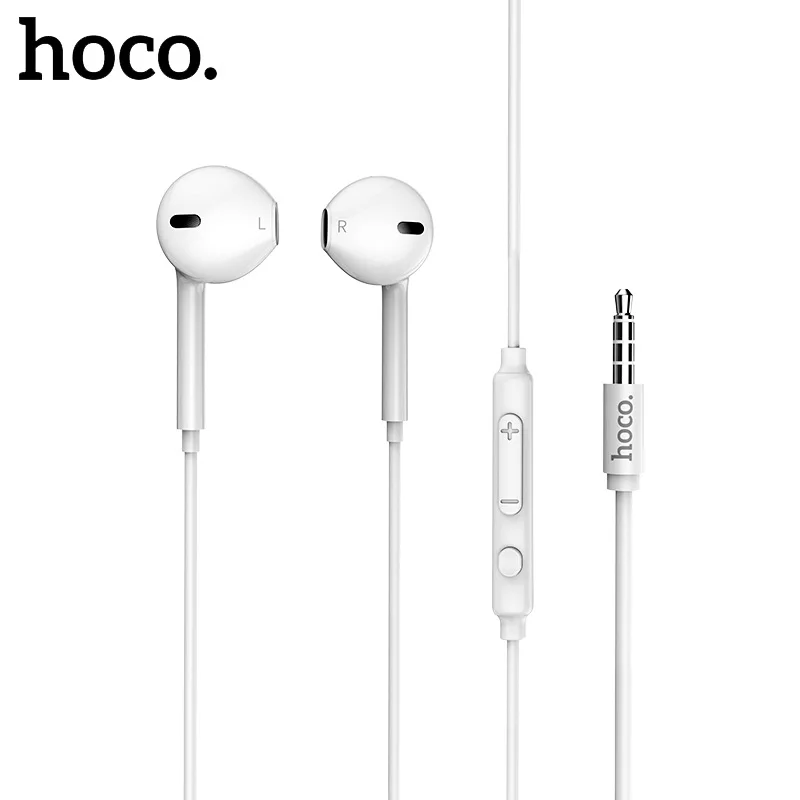 

HOCO M55 Earphone Headphone with Built-in Microphone 3.5mm Wired Earbuds Earphone Gaming for Huawei Xiaomi with Mic Headset