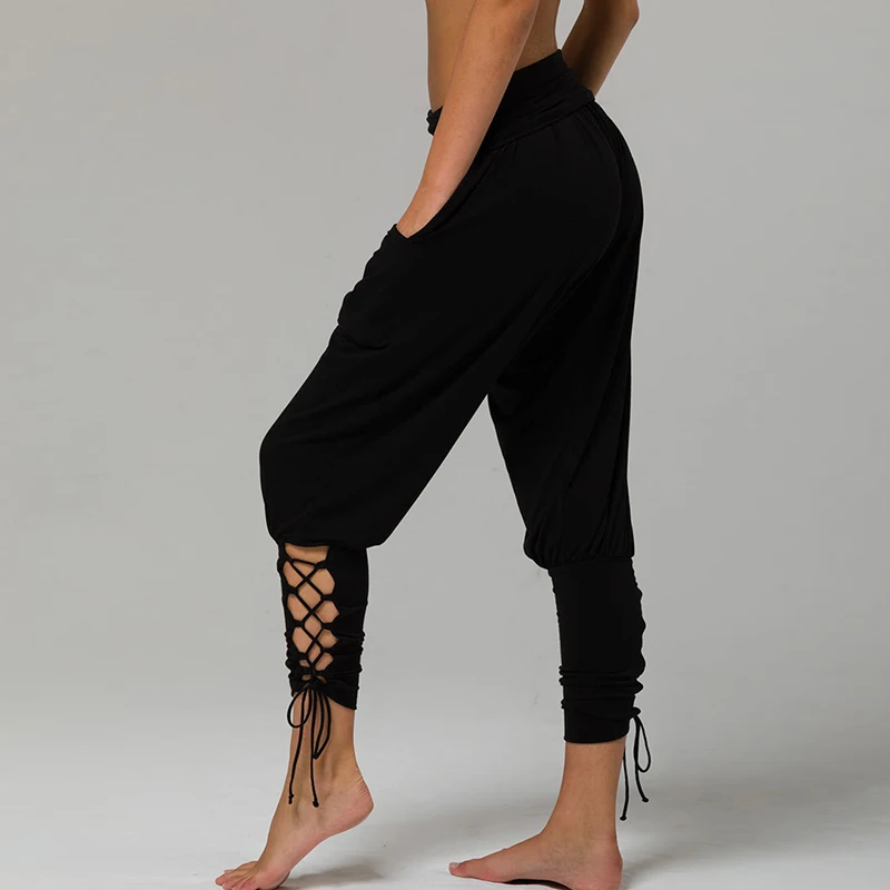 2019 Pants For Women Comfy Harem Pants Leggings Baggy Boho Hippy Pant Criss Cross Jogger High Waist Women's Trousers White Black 2019 Pants For Women Comfy Harem Pants Leggings Baggy Boho Hippy Pant Criss Cross Jogger High Waist Women's Trousers White Black