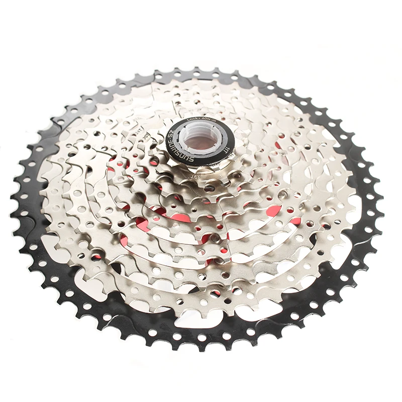 SUNSHINE-SZ 9 скоростей кассета 11-50T горный велосипед широкое соотношение MTB велосипед 9 S свободного хода совместим с M430 M4000 M590