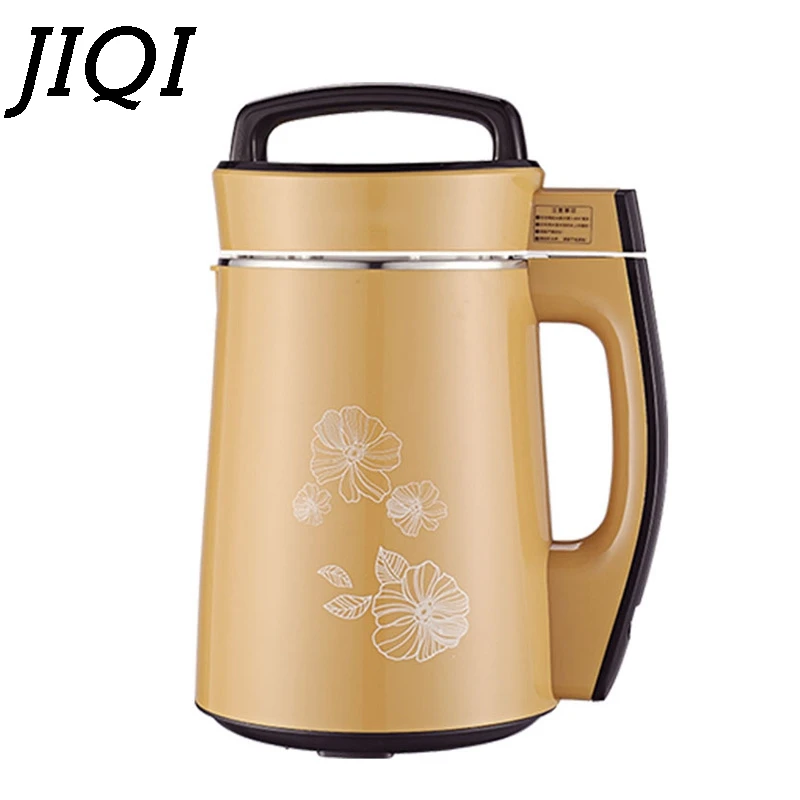 JIQI electric Soymilk machine household Soyabean Milk Maker Stainless