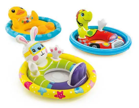 

Baby Swimming Circle Infant Inflatable Swimming Ring Pool Seat Toddler Float Ring Kids Ride-on Life Buoy Animals Cartoon Designs