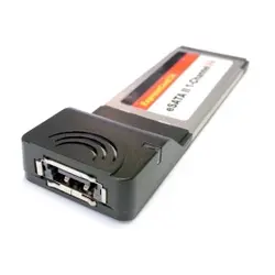 50 шт./лот 5 v eSATAp Мощность eSATA USB 2,0 Express Card 34 мм с кабель eSATA для Тетрадь ноутбук, Бесплатная Доставка по FedEx