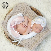 D& J новорожденный реквизит для фотосъемки Детский костюм головные уборы для фотографий эластичное одеяло набор детский душ подарок фотографии реквизит аксессуары