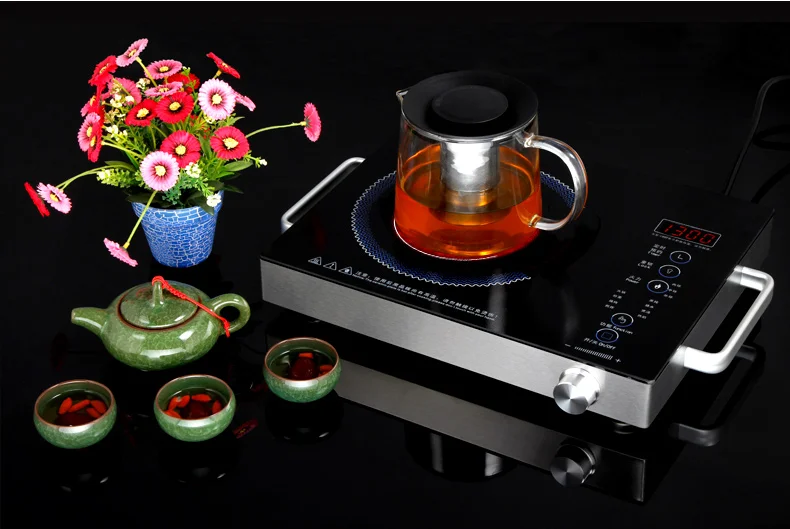 2600W induction cooker Kitchen electric ceramic stove High Power Household Anti-electromagnetic Convection oven