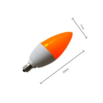 

E12 4.5W Wifi Smart Led Candle Bulb Warm White RGBCW Lamp Color Changing Candle Light Tuya smart Christmas decorations for home