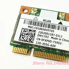 Ssea оптовые для Dell dw1703 Atheros ar5b225 WI-FI Bluetooth BT 4.0 Половина Mini pci-e 300 Мбит/с Беспроводной карты