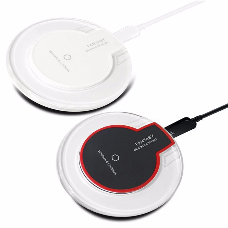 

Wireless Charger For iPhone X 8 8 Plus Universal Super Thin Wireless Charging Pad For Samsung Galaxy S7 S8 Edge S6 QI Standard