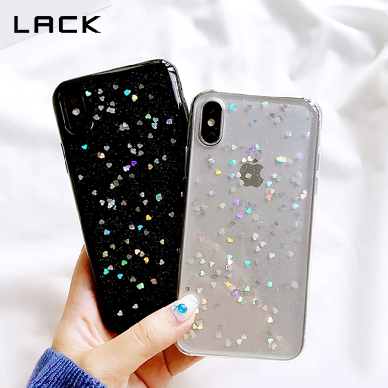 Модные чехлы для телефонов LACK со звездами iphone X блестящий чехол с блестящими