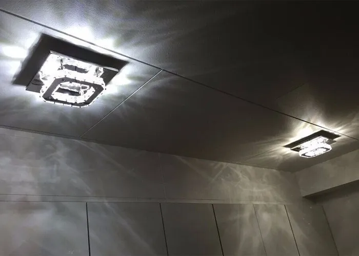 Светодиодный потолочный светильник с кристаллами Abajur, освещение в помещении, современный блеск, освещение для дома, освещение для прохода