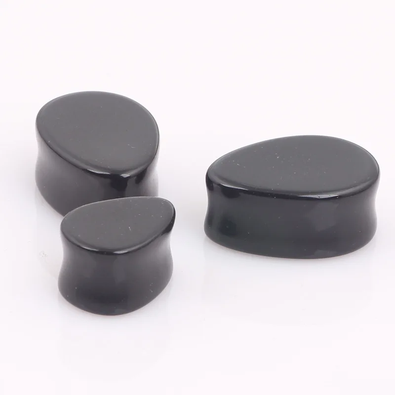 new stone ear expansion ear plug piercing body jewelry plugs and tunnels ear tunnel helix ear