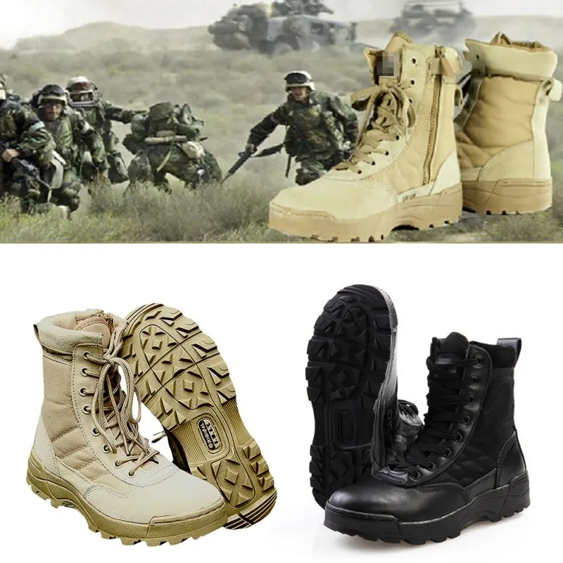 Спортивные армейские мужские тактические ботинки для пустыни, походов, Походов, Кемпинга, военных энтузиастов, морской мужской боевой обуви, рыболовные болотные сапоги