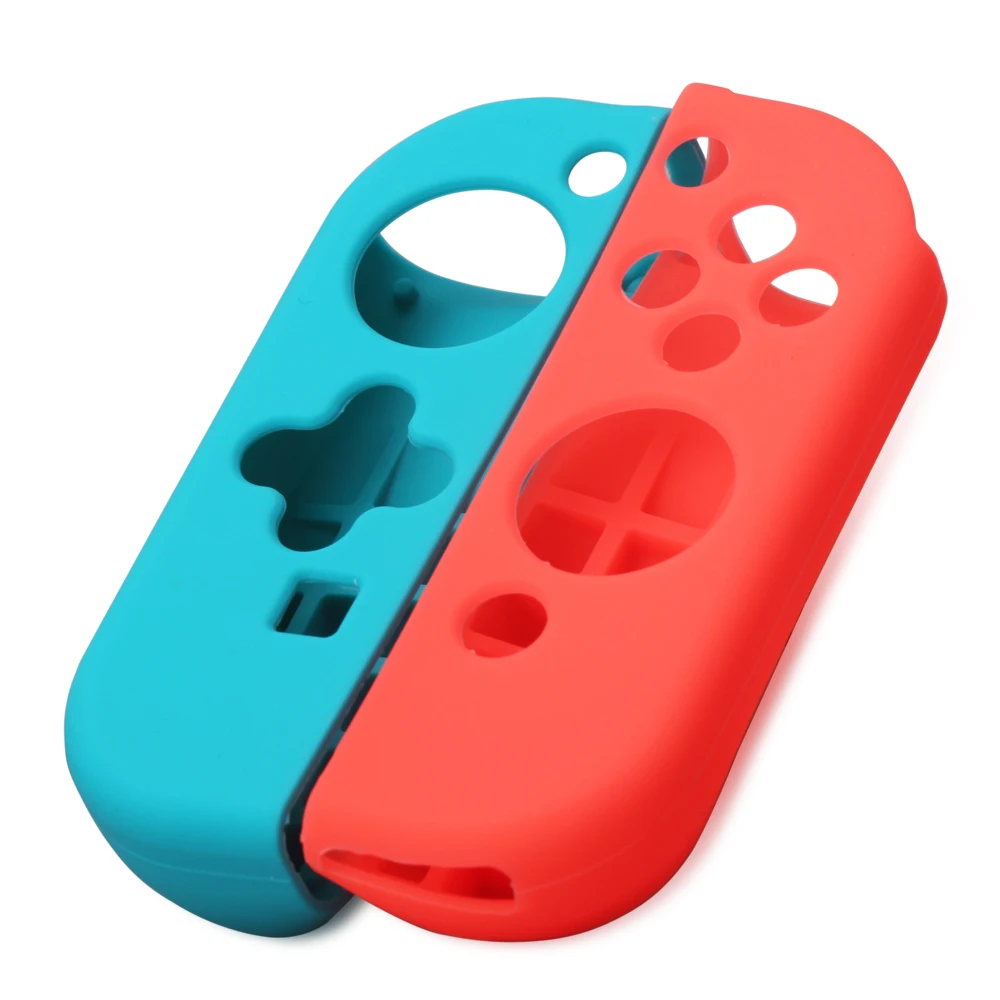 ДОБЕ для Nintend переключатель игры Силиконовые чехлы Joy-Con сцепление гель охранников Нескользящие переключатель контроллер случае x 2 IV-SW005