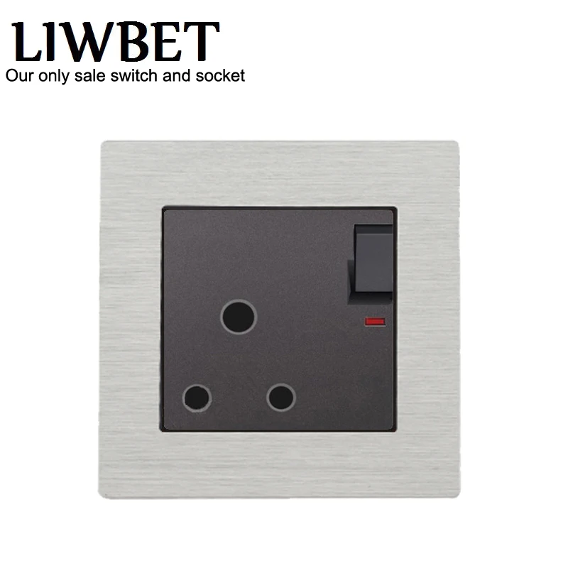 15A 3 Pin wall socket and round pin water heater outletin Electrical