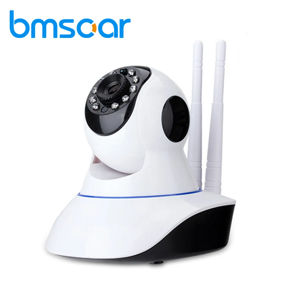 

Bmsoar WIFI IP Camera IR Night Vision 720P HD P2P Network Wireless Pan/Tilt Home Security Baby Monitor YOOSEE