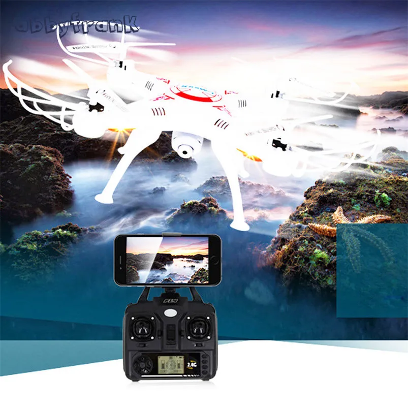 AbbyFrank Wifi Transmission RC Airplane 2.4GHz Remote Control Plane 2MP HD Camera Professional
