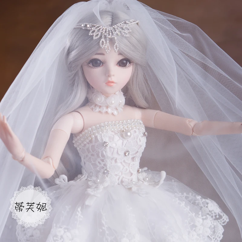 BJD 60 см кукла игрушки высшего качества китайская Кукла 18 шарниров BJD шарнир Кукла Мода девушка подарок - Цвет: K