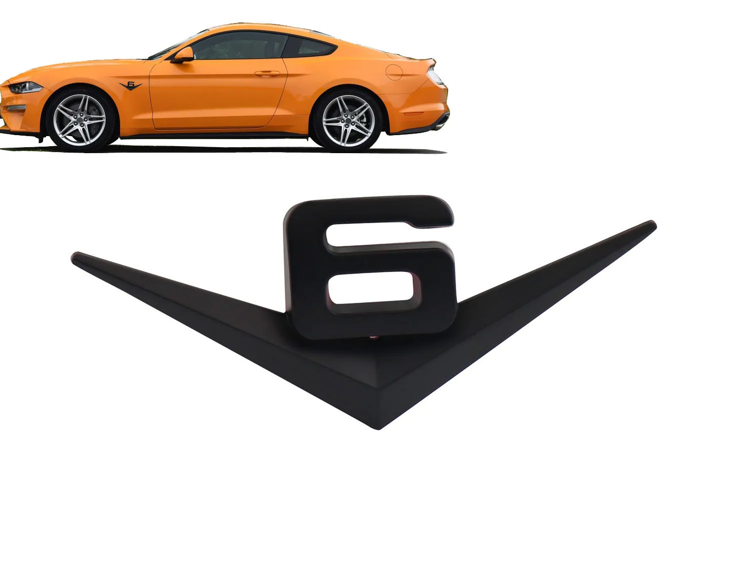 Глянцевый черный V6 V 6 для MUSTANG GT CS cobra shelby заводская табличка эмблема