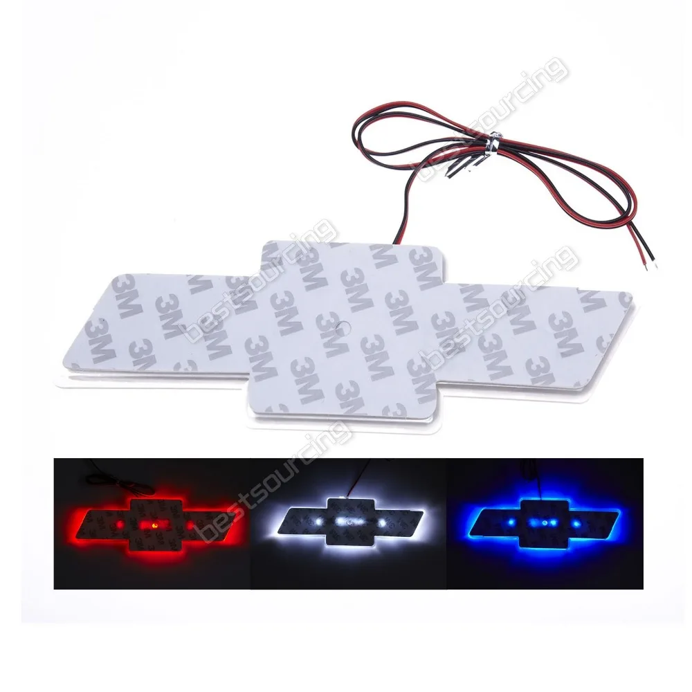 

ANGRONG Red / Blue / White LED Car Decal Logo Light Emblem Sticker for CHEVROLET CRUZE( CA018/44/49)