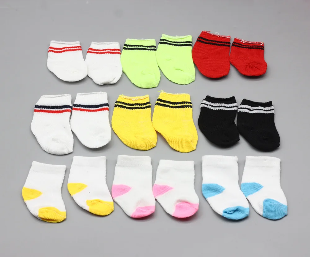 5cm Canvas Shoes For BJD Doll Fashion Mini Shoes Doll Shoes for Russian DIY handmade doll Doll Accessories (7)