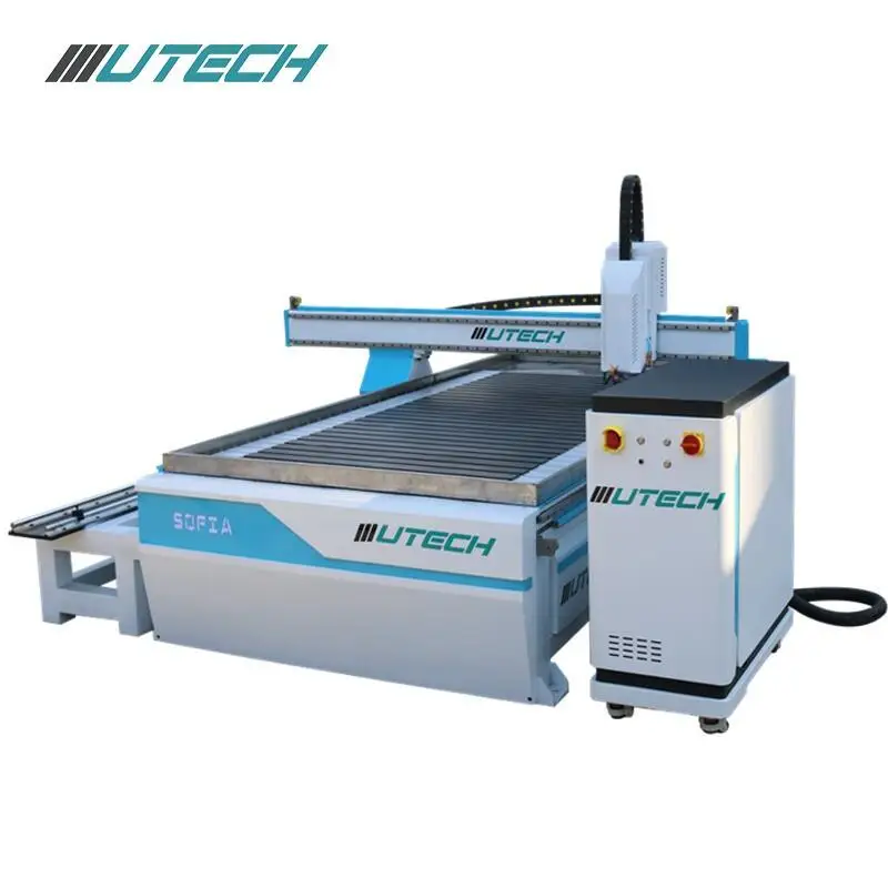 Вакуумный стол деревообрабатывающие машины роторные 4 оси древесины CNC