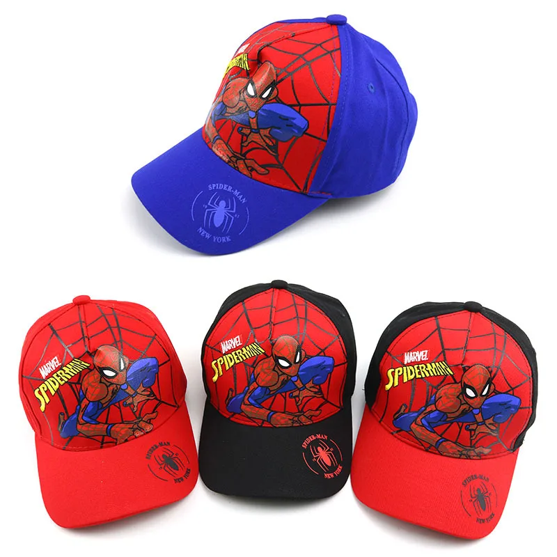 

2019 New 3-8Y Cute cartoon Kids baby Baseball Cap Hats Children Baby Snapback Caps summer Hip Hop baby Boy Hats adjustable