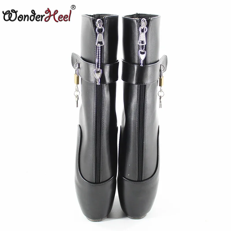 Wonderheel новые балетки на танкетке 7 дюймов матовые сексуальные фетиш ботинки