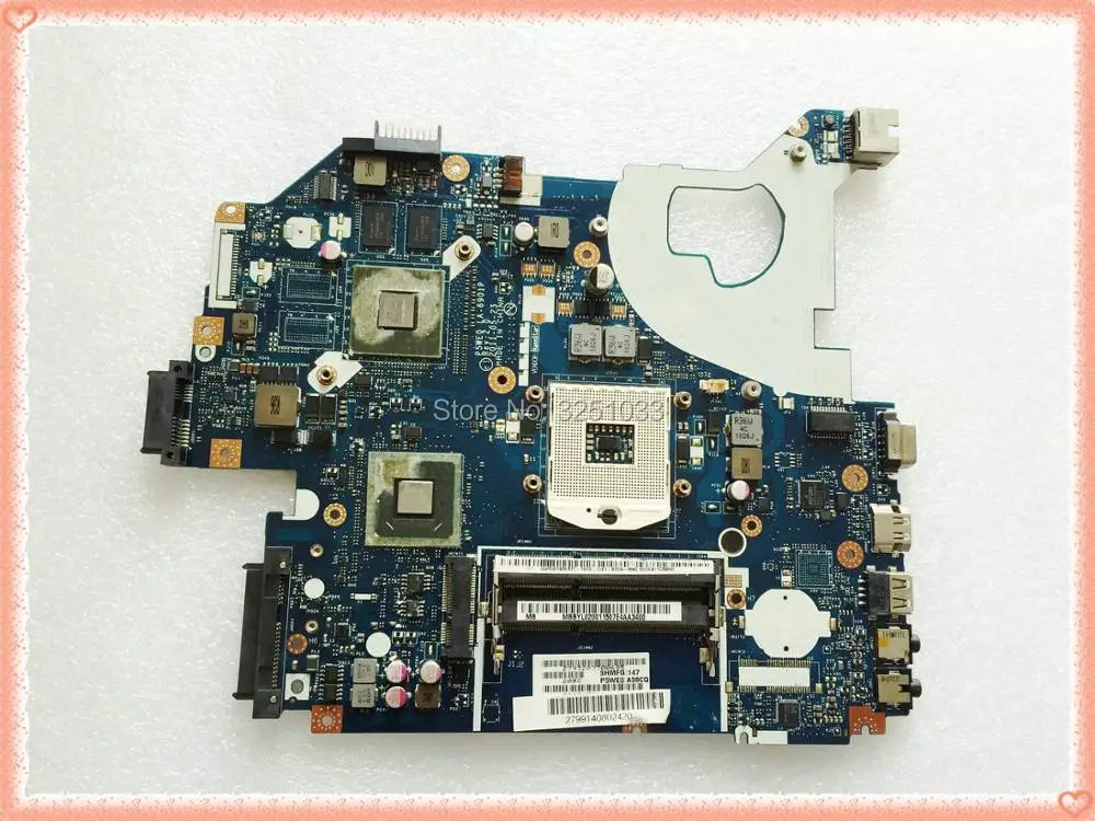 LA 6901P для Acer Aspire 5750 5750G 5755G ноутбук материнская плата ноутбука P5WE0 HM65 MBRCG02006 хорошо