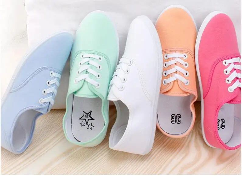 cadarço, casual, sapatos brancos, cores pastel respirável, espadrille 44