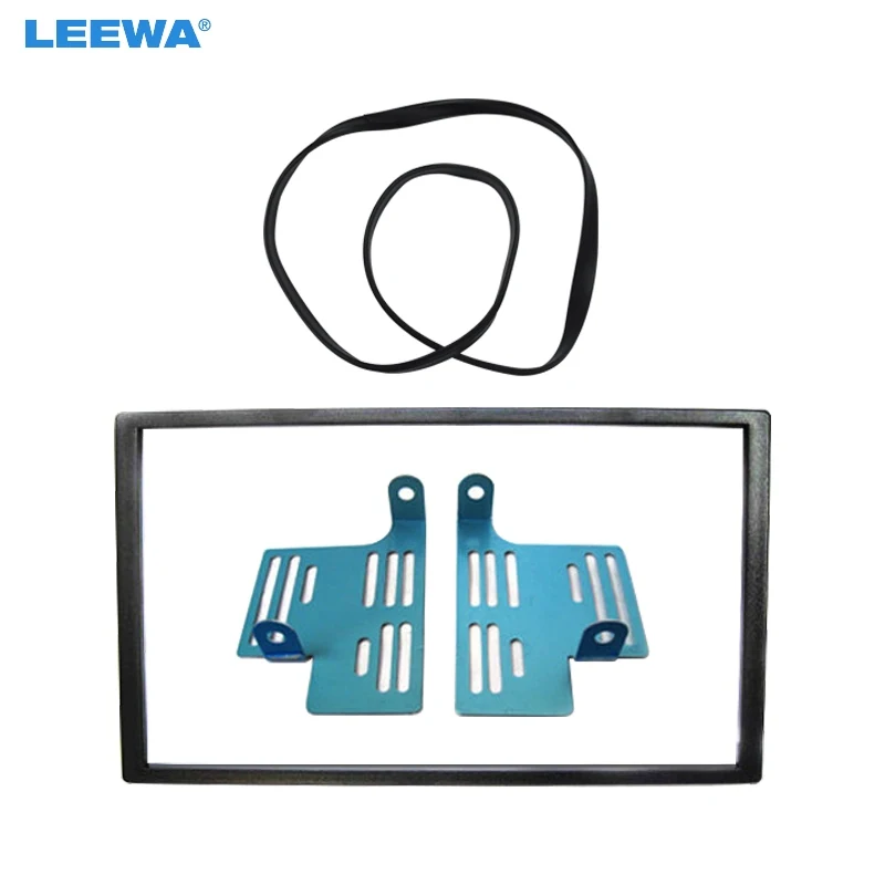 

LEEWA Car Stereo Radio Fascia Frame Adapter For HONDA Brio 2011-2015 Audio CD/DVD Player 2Din Dashboard Face Frame Installation