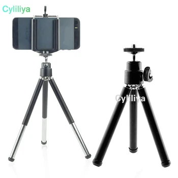 

Universal Mini 360 Full Metal Rotating Extendable Mini Tripod + Stand Holder For Camera iPhone 8 X Samsung S8 Mobile Cell Phone