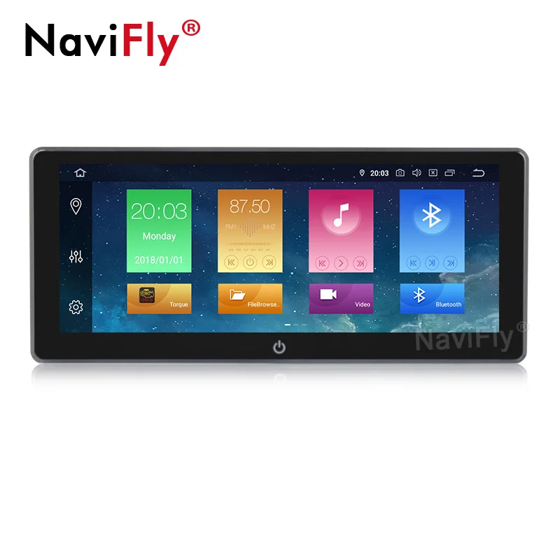 Discount Universal Android 9.0 IPS DSP 10.25" 2Din Car Radio Touch screen GPS Multimedia Player For Nissan TOYOTA Kia RAV4 Honda Hyundai 1