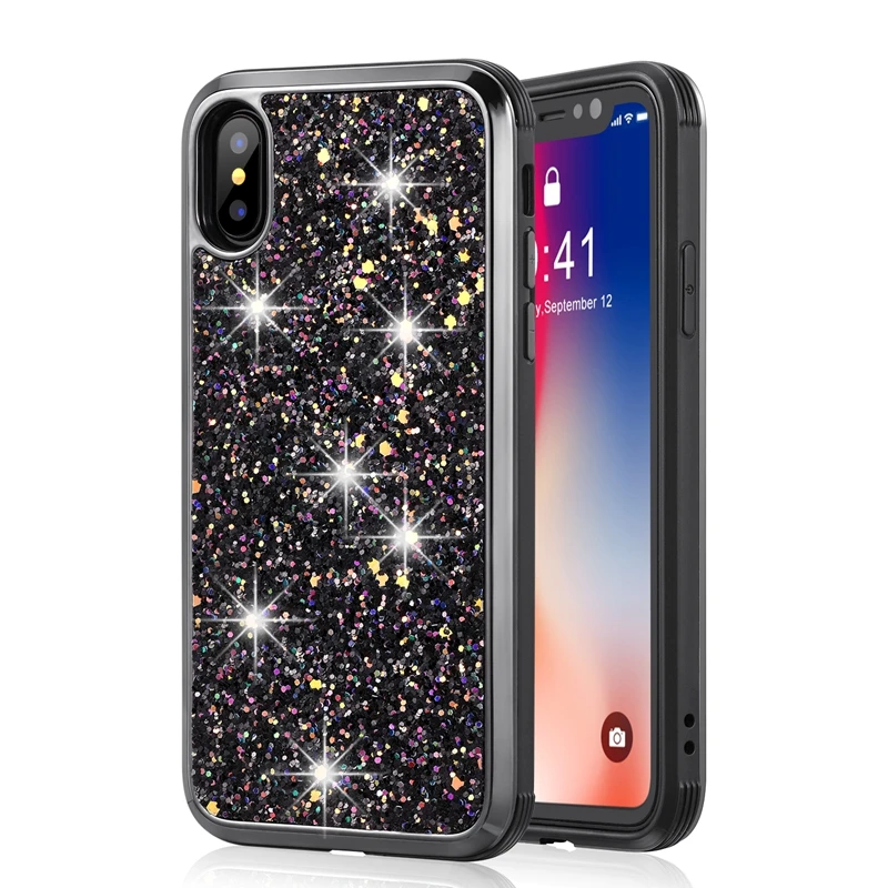 2105802364 苹果 XSMAX XR XS X 8 8P 7 7P 6 6P 二合一闪粉 9元 (1)