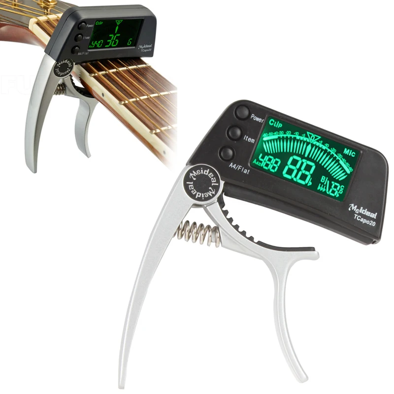Buy Meideal TCapo20 Clip On Digital Guitar Capo Tuner