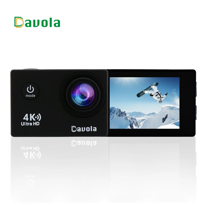 Экшн камера 4k WiFi HD 1080 P мини go Спорт на открытом воздухе шлем видео pro cam Davola