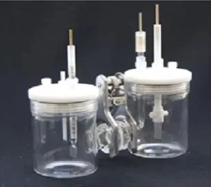 

CH2010-S/H type replaceable membrane sealed electrolytic cell /H cell / glassy carbon electrode / platinum electrode