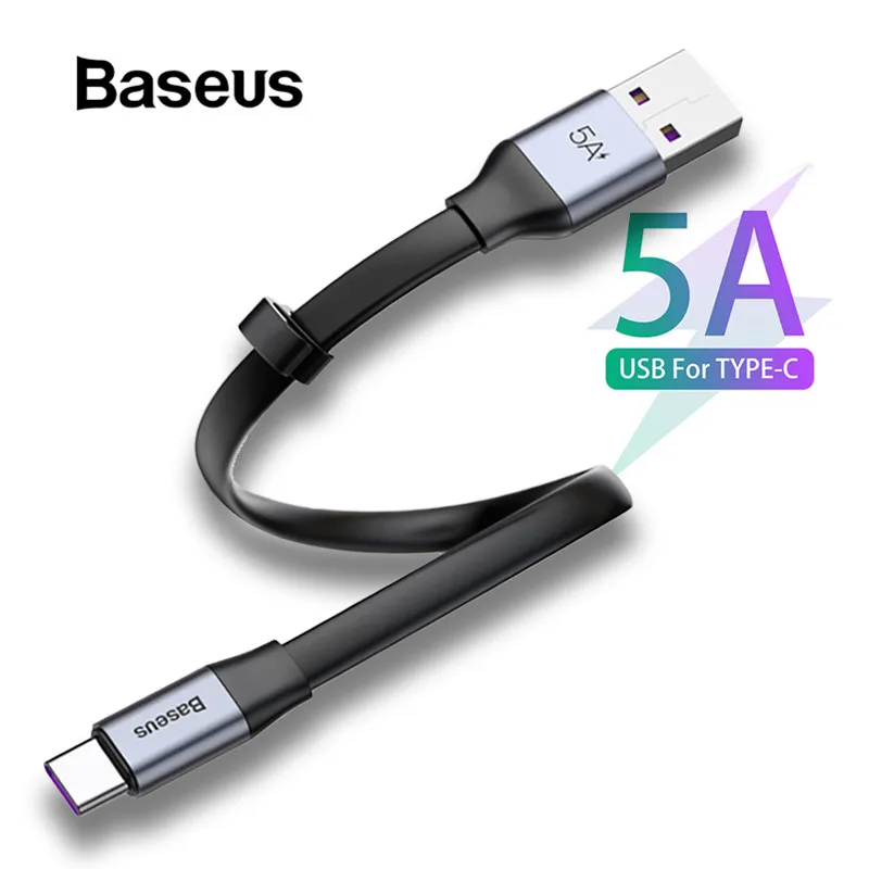 Кабель Baseus 5A USB C type C для huawei P30 mate 20 Pro P20 40W быстрая зарядка usb type C кабель для huawei P20 Pro Xiaomi