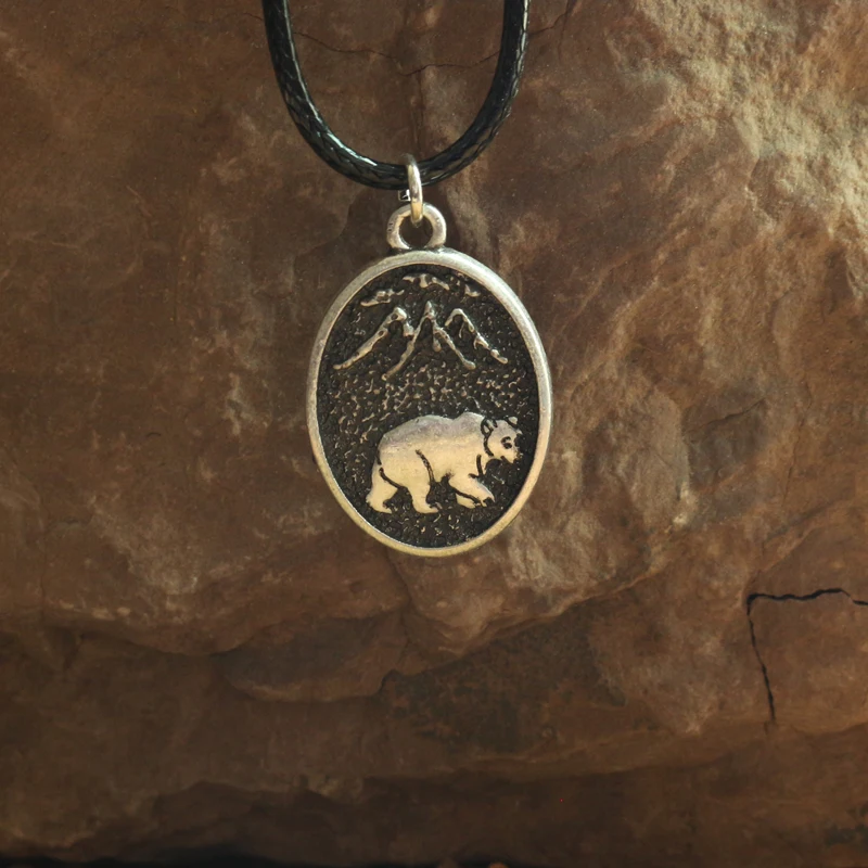 10 шт. подвеска в виде медведя викингов|jewelry selling|animal necklacenecklace girl |