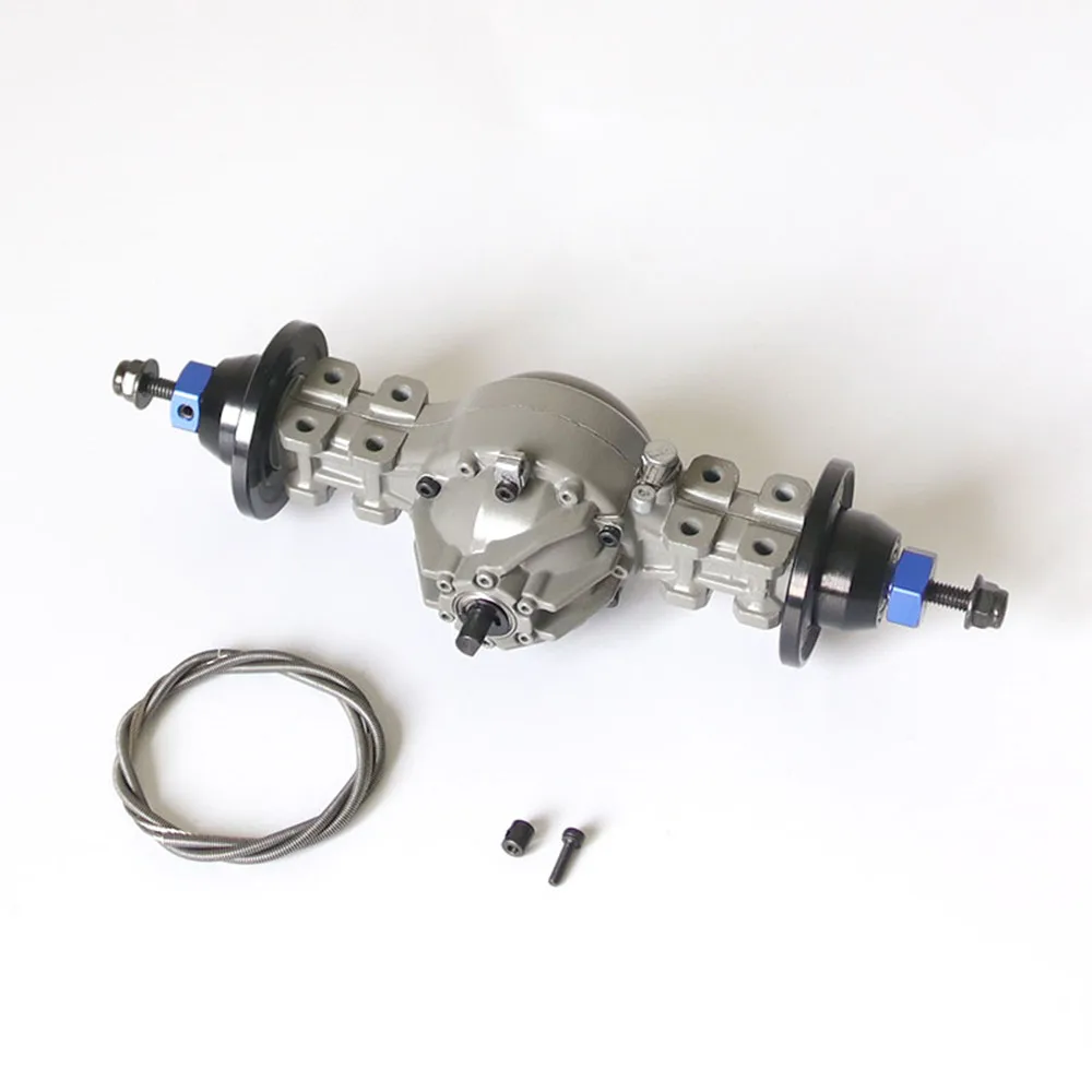 

Metal differential rear axle for 1:14 scale rc actros truck 8X8 6X6 dumper arocs tamiya 4wd