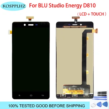 

For BLU Studio Energy D810 D810U LCD Display With Touch Screen Digitizer Assembly Original New Black color 5.0 inch phone +tools