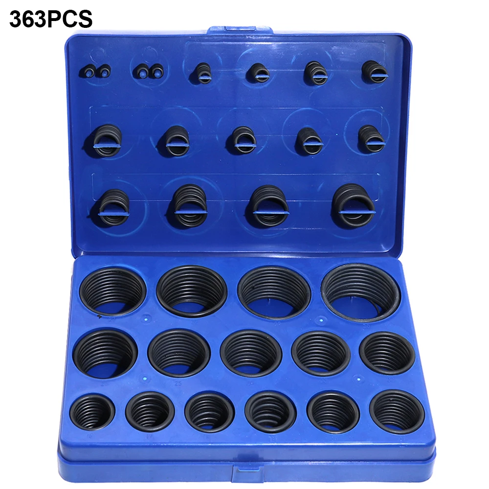 363 Piece Metric NBR Cheap ring seal Bolts Assortment Set, 30 Sizes