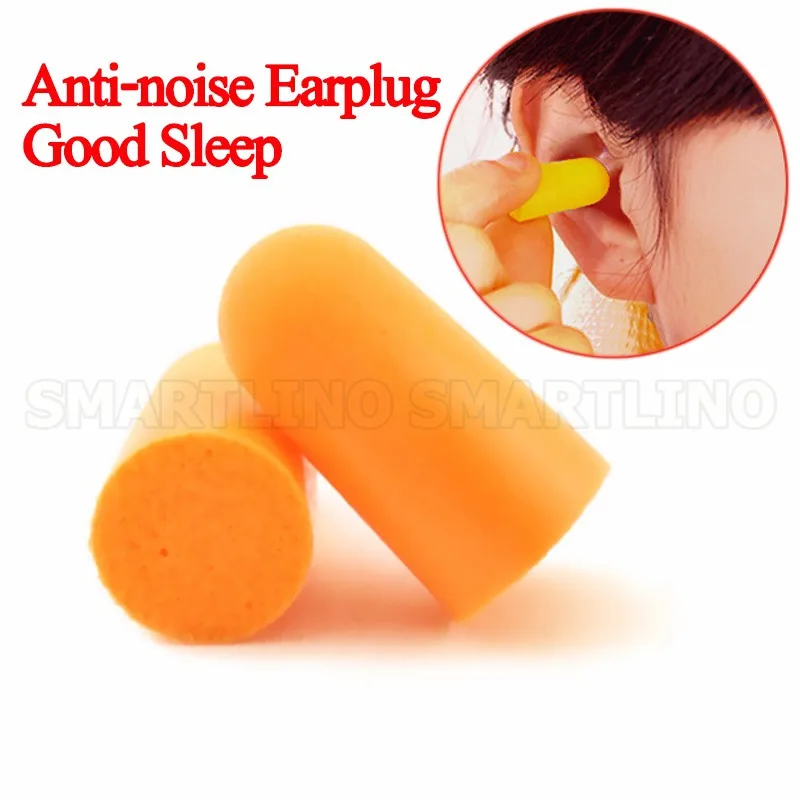 

1 Pairs Soft Foam Anti-noise Earplugs Snore Sleep Learning Hunting Ear Protector Earmuffs Anti Sound Noise Protection Kids