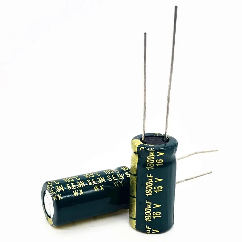 

16V 1800UF 10*20 high frequency low impedance aluminum electrolytic capacitor1800uf 16v