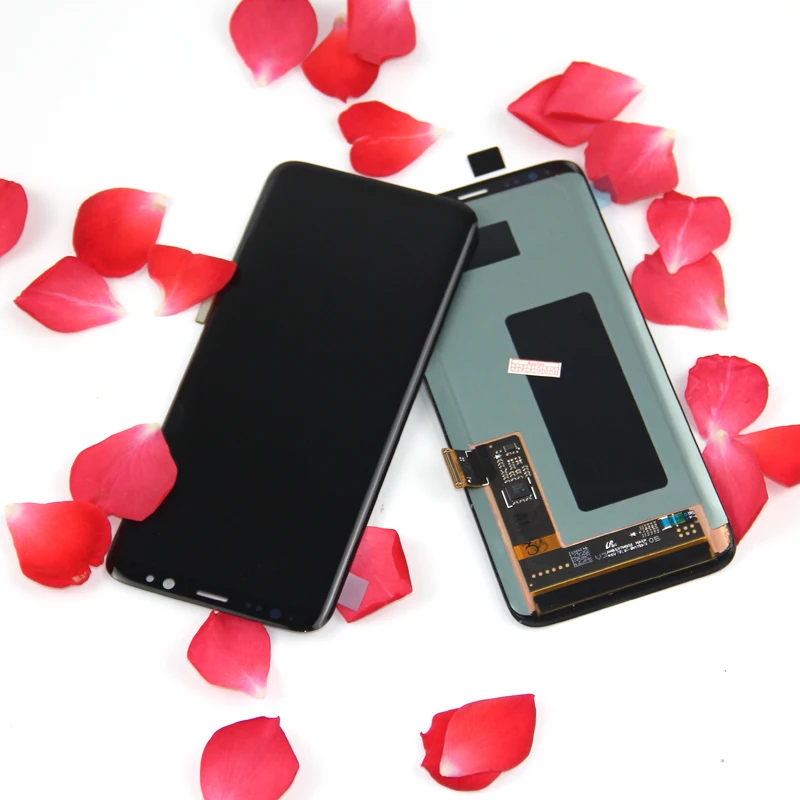 Для Samsung S8 LCD Замена для SAMSUNG Galaxy G950 G950F Дисплей lcd сенсорный экран дигитайзер супер