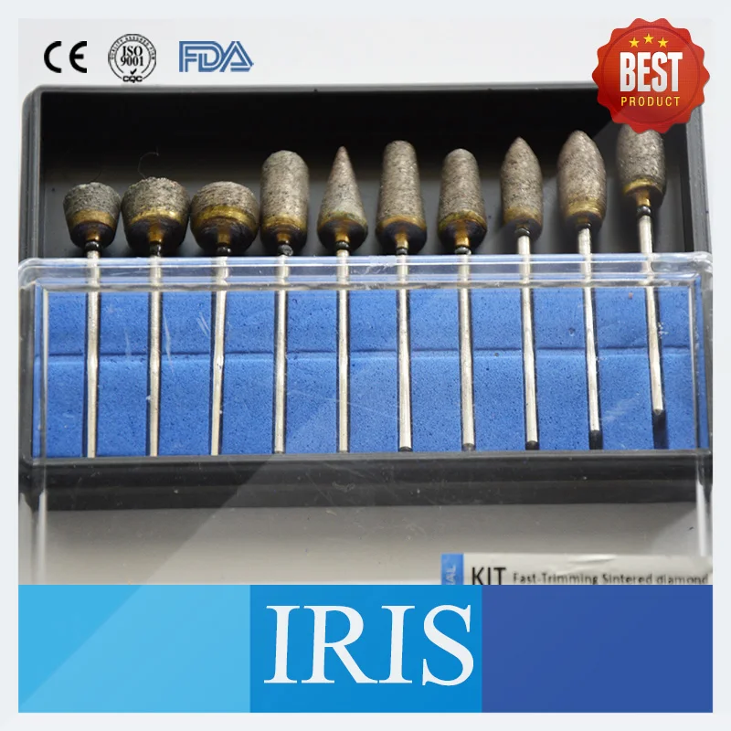 30 Pieces/3sets Dental Burs Polishing Set Tooth Drill Grinder Teeth