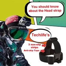 For Gopro hero 4 5 Accessories set Floating Chest Head Hand Helmet Mount strap for Go pro SJCAM SJ4000 SJ5000X Action camera 52
