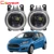 Cawanerl Per 2001-2015 Ford Fiesta Auto 4000LM HA CONDOTTO LA Lampadina H11 Luce di Nebbia di Angelo Occhio Daytime Corsa e Jogging Luce DRL 12 v High Bright