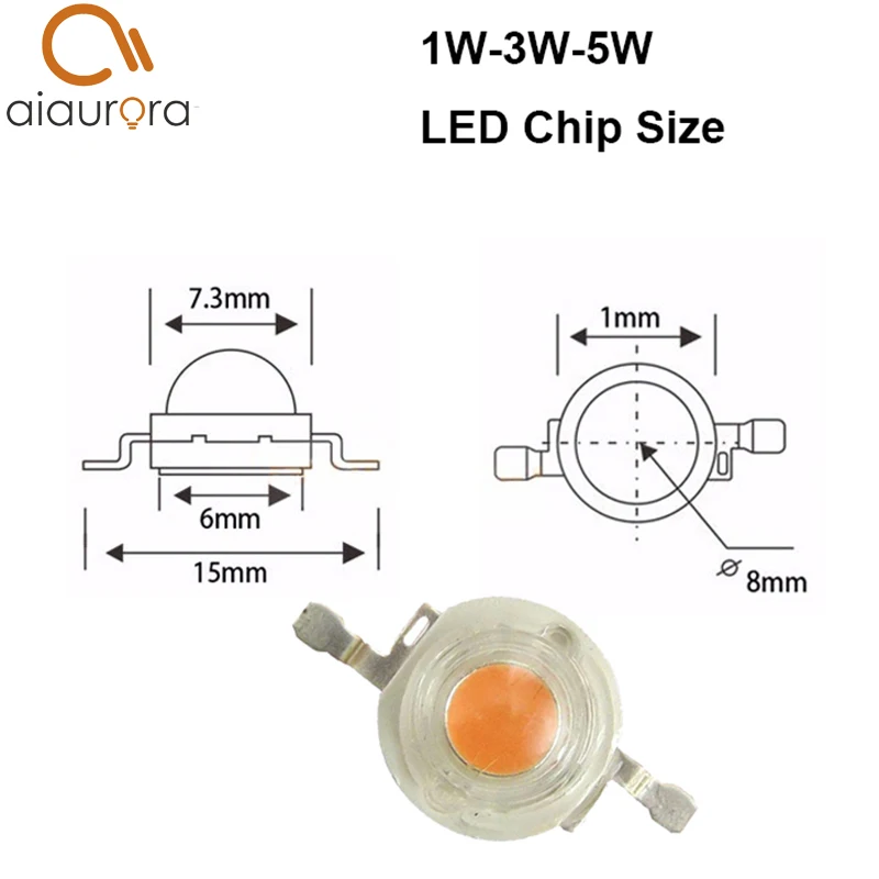 1W-100W LED GROW CHIP-1