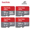 SanDisk Ultra A1 Microsd Memory Card 256GB 128GB 64GB 32GB 16GB microSDHC/SDXC UHS-I U3 V30 TF Card micro sd cartao de memoria