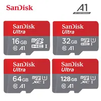 SanDisk Ultra A1 Tarjeta de Memoria Microsd de 200 GB 128 GB 64 GB 32 GB 16 GB microSDHC/SDXC UHS-I 98 MB/S TF Tarjeta micro sd cartao de memoria
