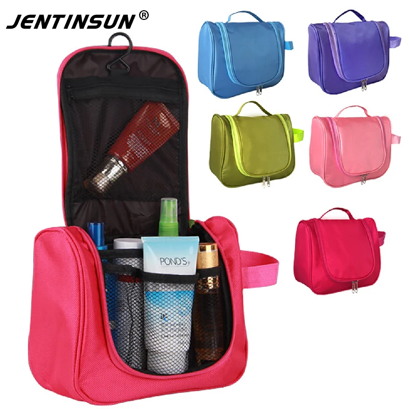 Fashion Waterproof Cosmetic Bag Large Women Travel Hanging Toiletry Bag